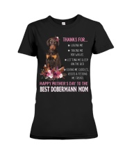 Talking Me - Dobermann Premium Fit Ladies Tee tile