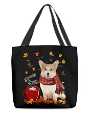 Hot Chocolate - Corgi All-Over Tote tile
