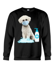 Hand Sanitizer Bichon Frise Crewneck Sweatshirt tile