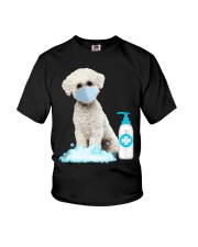 Hand Sanitizer Bichon Frise Youth T-Shirt tile