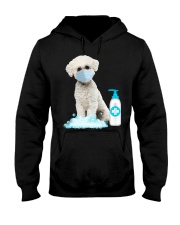 Hand Sanitizer Bichon Frise Hooded Sweatshirt tile