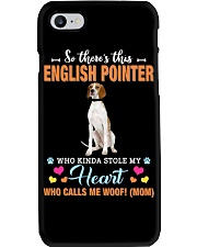 Kinda Stole - English Pointer Phone Case tile