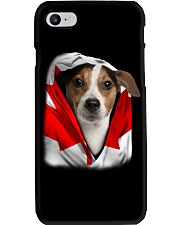 Canada Flag - Jack Russell Terrier 1 Phone Case tile