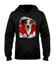 Canada Flag - Jack Russell Terrier 1 Hooded Sweatshirt tile