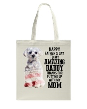 Father Day - Maltese Tote Bag tile