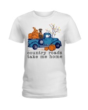 156 Country Roads Great Dane 2 Ladies T-Shirt tile