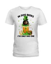 Dog Beers - Coonhound Ladies T-Shirt tile