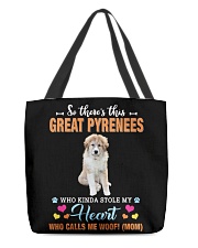 Kinda Stole - Great Pyrenees 1 All-Over Tote tile