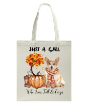Fall And - Corgi Tote Bag tile