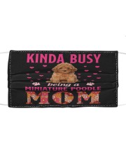 Kinda Busy - RED Miniature Poodle Mask tile