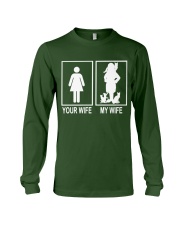 MY WIFE LOVE CATS Long Sleeve Tee thumbnail