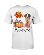 It is Fall - English Springer Spaniel Classic T-Shirt tile