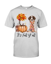 It is Fall - English Springer Spaniel Premium Fit Mens Tee tile