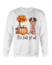 It is Fall - English Springer Spaniel Crewneck Sweatshirt tile