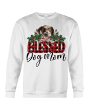 Blessed Dog Mom - Catahoula Leopard Dog Crewneck Sweatshirt tile