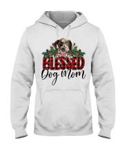 Blessed Dog Mom - Catahoula Leopard Dog Hooded Sweatshirt front