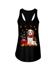 Hot Chocolate - Cavapoo 1 Ladies Flowy Tank tile