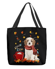 Hot Chocolate - Cavapoo 1 All-Over Tote tile