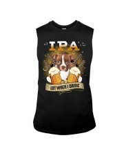 IPA Lot - RED Boston Terrier Sleeveless Tee tile