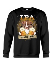 IPA Lot - RED Boston Terrier Crewneck Sweatshirt tile