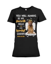 Hardest Goodbye - Dogue de Bordeaux Premium Fit Ladies Tee tile