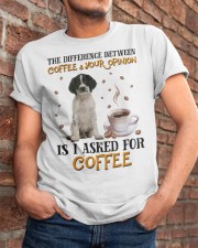 The Difference - English Springer Spaniel 2 Classic T-Shirt apparel-classic-tshirt-lifestyle-26