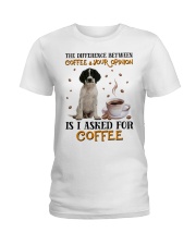 The Difference - English Springer Spaniel 2 Ladies T-Shirt tile