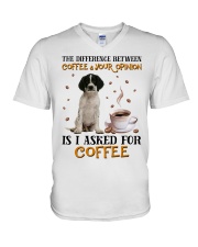 The Difference - English Springer Spaniel 2 V-Neck T-Shirt tile