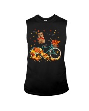 Autumn Bike - Norfolk Terrier Sleeveless Tee tile