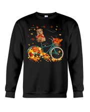 Autumn Bike - Norfolk Terrier Crewneck Sweatshirt tile