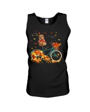 Autumn Bike - Norfolk Terrier Unisex Tank tile