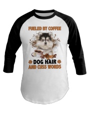 Fueled By - Pomsky Baseball Tee tile