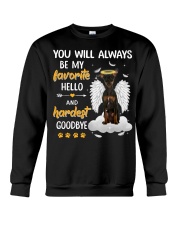 Hardest Goodbye - Miniature Pinscher 2 Crewneck Sweatshirt tile