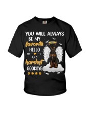 Hardest Goodbye - Miniature Pinscher 2 Youth T-Shirt tile