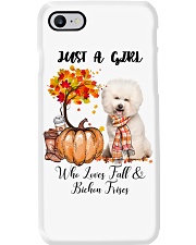 Fall And - Bichon Frise Phone Case tile