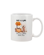 Fall And - Bichon Frise Mug tile