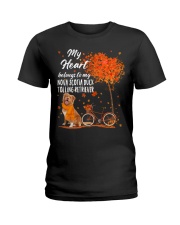 Belonging - Nova Scotia Duck Tolling Retriever Ladies T-Shirt tile
