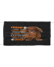 Playmate - Red Long Haired Dachshund Mask tile