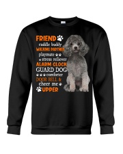 Playmate - SILVER Miniature Poodle Crewneck Sweatshirt tile