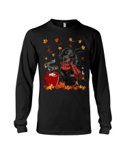 Hot Chocolate - BLACK Dachshund Long Sleeve Tee tile