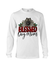 Blessed Dog Mom - GREY Keeshond Long Sleeve Tee tile