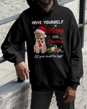 Little Christmas - Shiba Inu 2 Hooded Sweatshirt apparel-hooded-sweatshirt-lifestyle-front-11