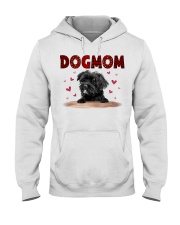 Love Mom - BLACK Morkie Hooded Sweatshirt tile
