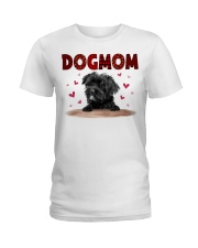 Love Mom - BLACK Morkie Ladies T-Shirt tile