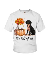 It Is Fall - black Pointer Youth T-Shirt tile