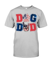 Dog Dad America Classic T-Shirt front