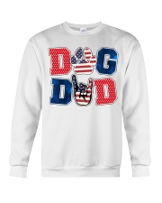 Dog Dad America Crewneck Sweatshirt tile