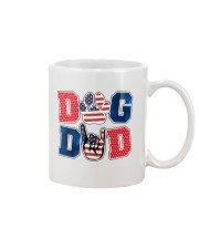 Dog Dad America Mug tile
