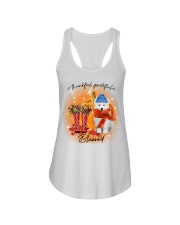 Grateful - Samoyed Ladies Flowy Tank tile