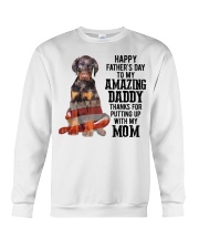 Father Day - Dobermann Crewneck Sweatshirt tile